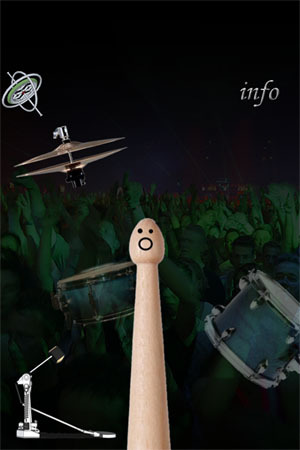 KODAWARISAN-iPhone 4 ゲーム Air Drumus