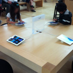 iPad に変更されたキッズコーナー