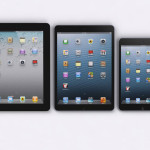 iPad 5 と現行モデルのサイズ比較