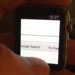 Apple Watch で Web ブラウザが動作