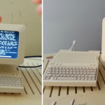 3Dプリンターで製作したミニ Apple IIc
