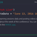 WWDC 基調講演、6月13日午前10時からLive配信