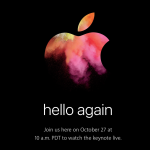 Apple、27日にスペシャルイベント開催