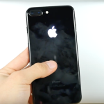 iPhone 7 Plus、背面のAppleロゴが美しく光ります